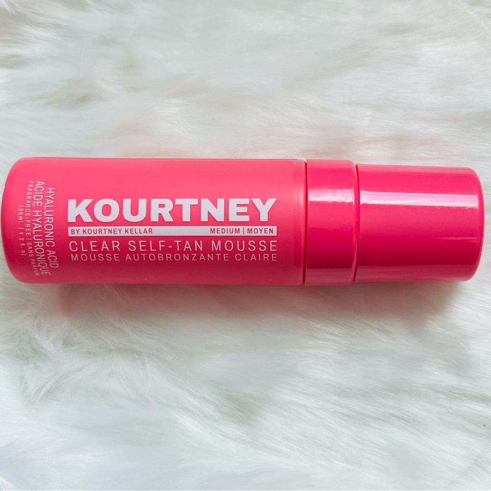 Kourtney Keller's Clear Self-Tan Mousse – 4.2 fl oz. – NWT 🌸